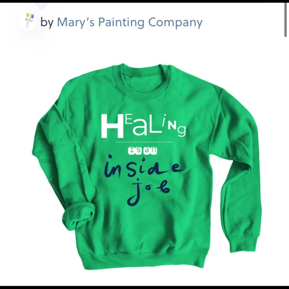 Custom lounge sweatshirt